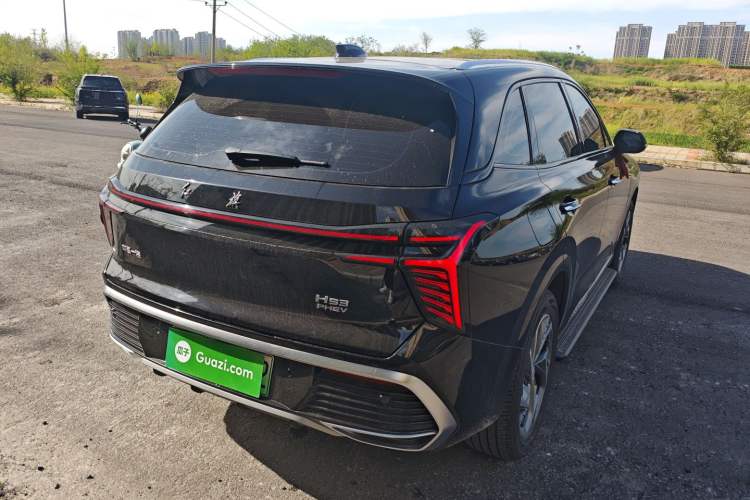Used Hongqi HS3 PHEV 2024 PHEV 115km Jingwei Edition Rear Right 45 Deg