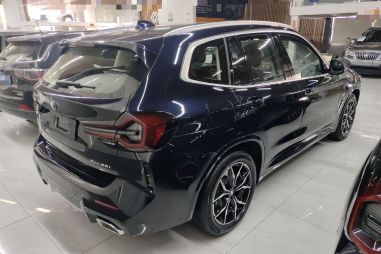 Used BMW X3 2023 xDrive25i M Sport Package Rear Right 45 Deg