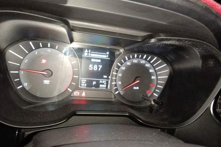 Used GAC Trumpchi GS4 2017 235T Automatic Two-Wheel Drive Luxury Smart Connectivity Version Instrument Cluster