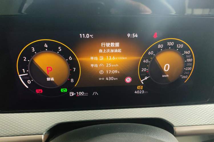 Used Volkswagen Tavendor 2024 380TSI All-Wheel Drive R-Line Cruise Edition Instrument Cluster