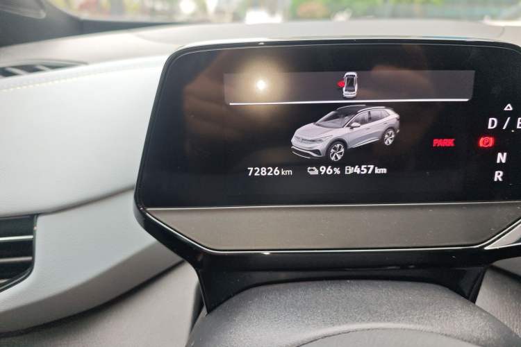 Used Volkswagen ID.4 X 2022 Intelligent Long-Range Version Odometer Close Up