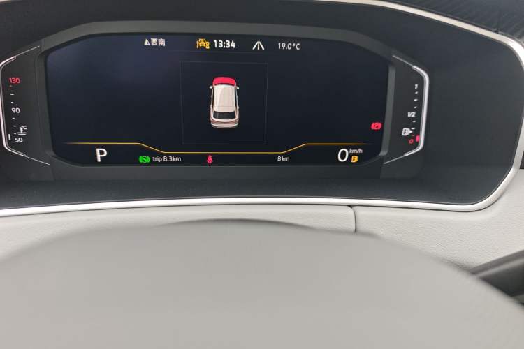 Used Volkswagen Tayron 2026 Model, 30 Million Vehicles Selected Version, 300TSI Odometer Close Up