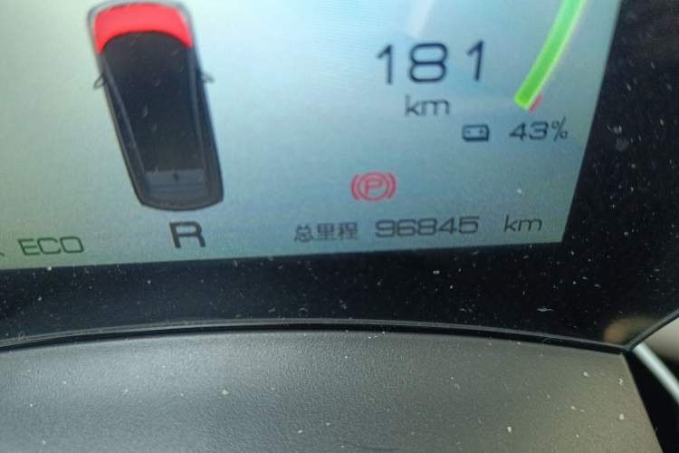Used BYD Dolphin 2023 420 km Fashion Edition Odometer Close Up