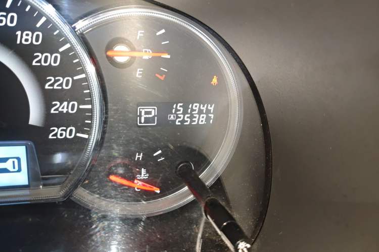 Used Nissan Teana 2012 2.5L XL Smart Enjoyment Version Odometer Close Up