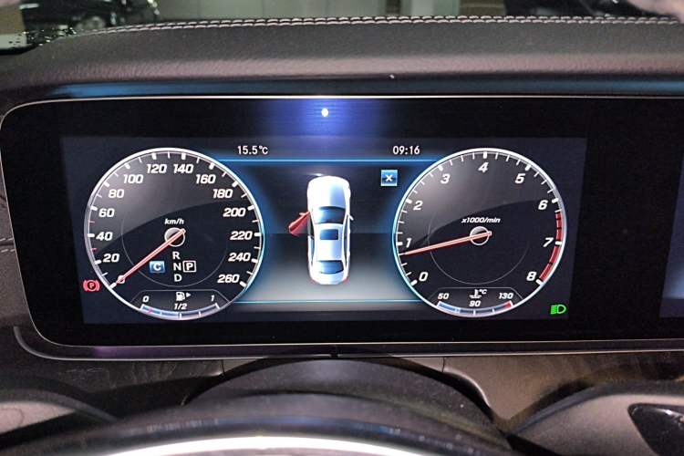 Used Mercedes-Benz E-Class 2017 E 300 L Sporty and Stylish Model Instrument Cluster