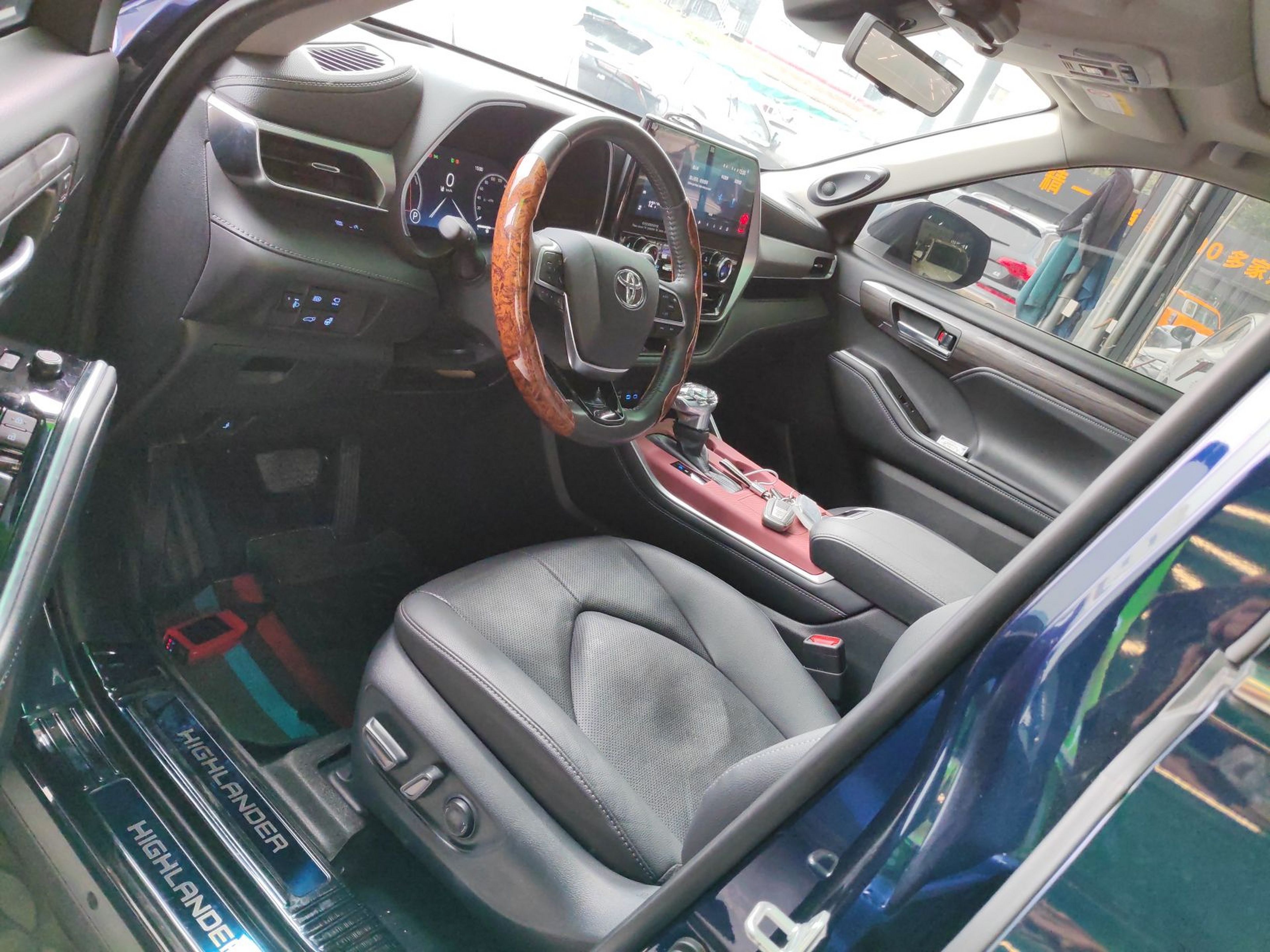 Avant de la voiture