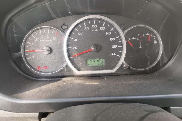 Used Wuling Hongguang 2014 1.2L Base Model China IV Odometer Close Up