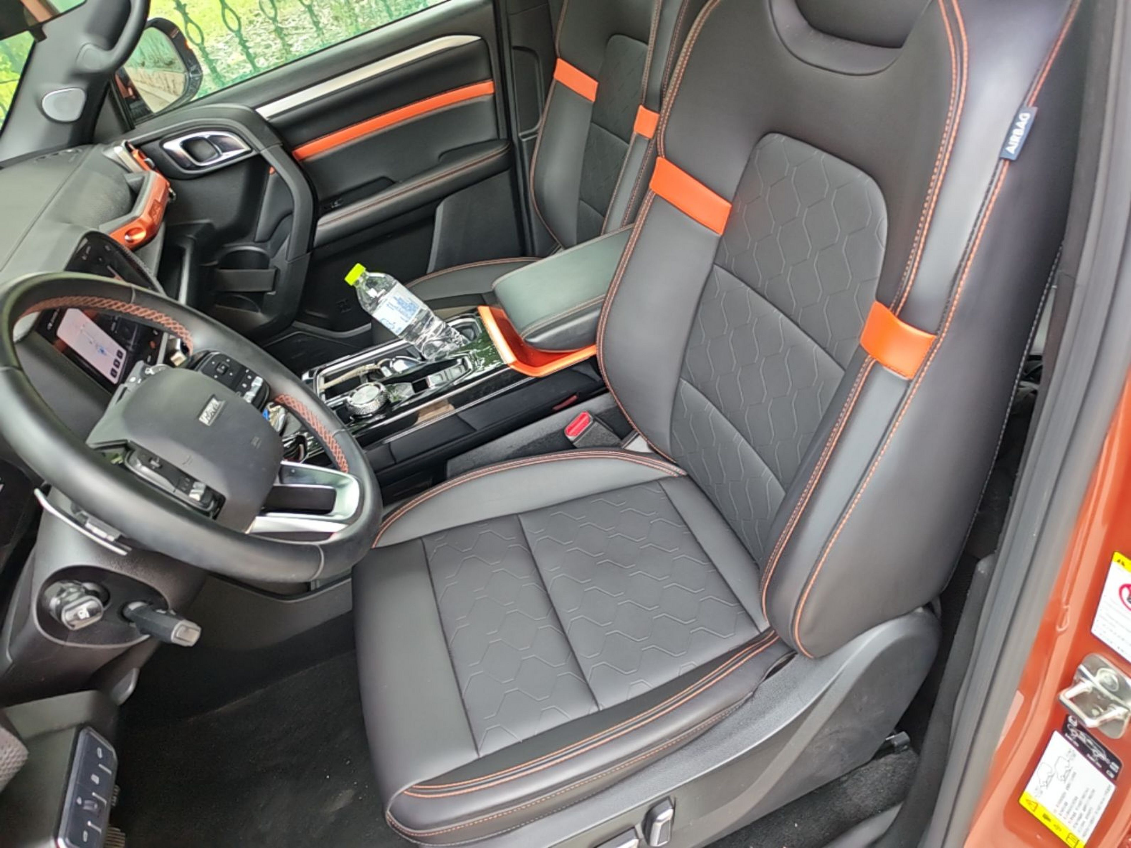 Avant de la voiture