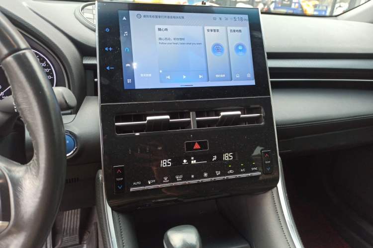 Used Toyota Avalon 2023 Dual-Engine 2.5L Luxury Edition Audio And AC Panel