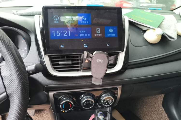 Used Toyota YARiS L Zhi Xuan 2016 Revised 1.5E CVT Charming Edition Audio And AC Panel