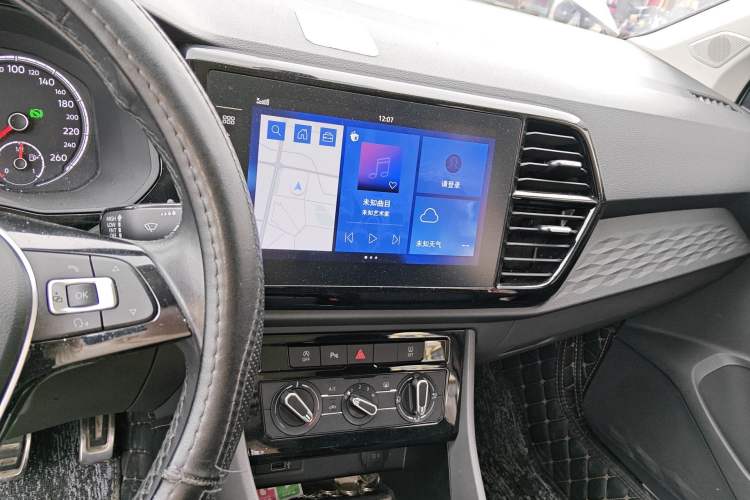 Used Jetta VS7 2020 1.4T Automatic Enjoyment Model Audio And AC Panel