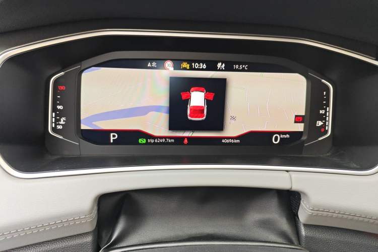 Used Volkswagen Tayron 2023 380TSI Four-Wheel Drive R-Line High-Energy Version Instrument Cluster