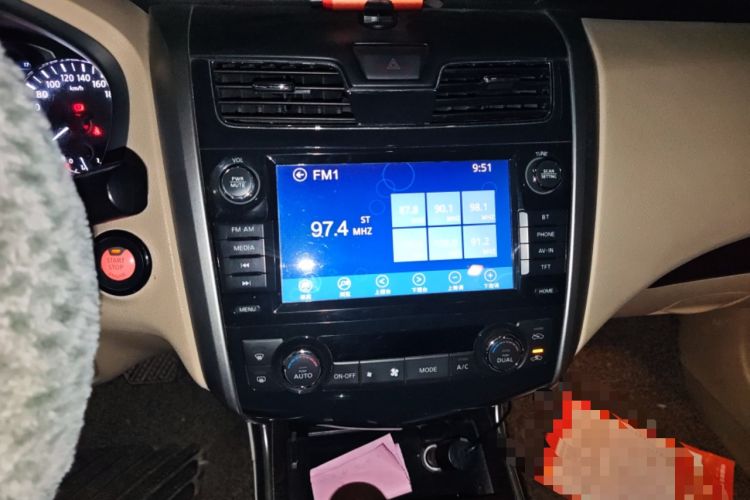 Used Nissan Teana 2013 2.0L XL Comfort Edition Audio And AC Panel