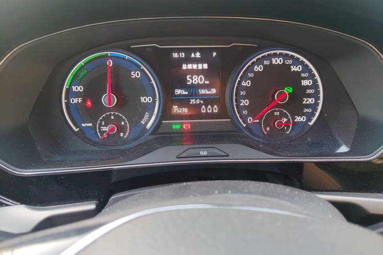 Used Volkswagen Passat New Energy 2020 430 PHEV Hybrid Elite Edition China VI Standard Odometer Close Up