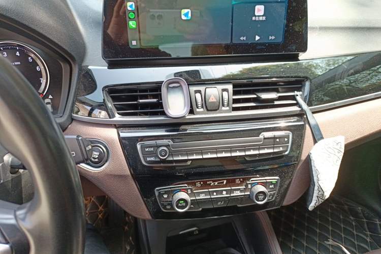 Used BMW X1 2021 sDrive25Li Leading Model Audio And AC Panel