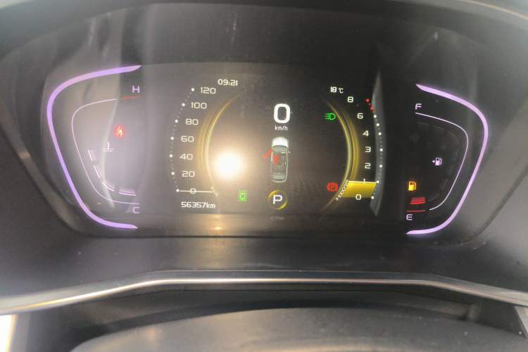 Used Geely Auto Coolray 2019 Sport Model 260T DCT Battle China V Standard Instrument Cluster