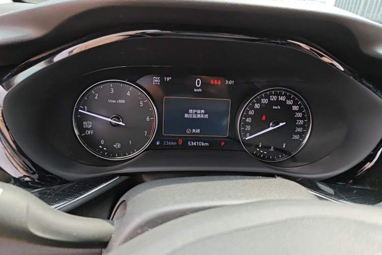 Used Buick Envision 2021 Encore Plus 652T Five-Seat All-Wheel-Drive Luxury Model Instrument Cluster