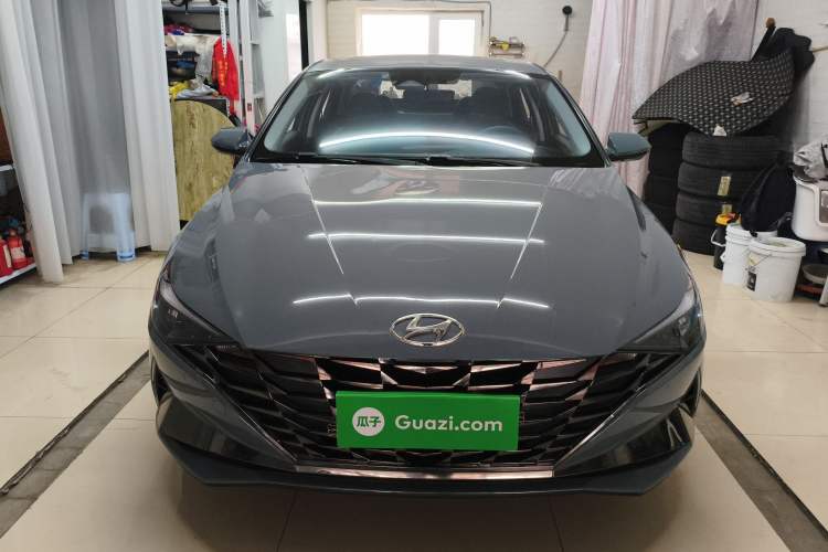 Used Hyundai Elantra 2022 1.5L CVT LUX Prestige Edition Front