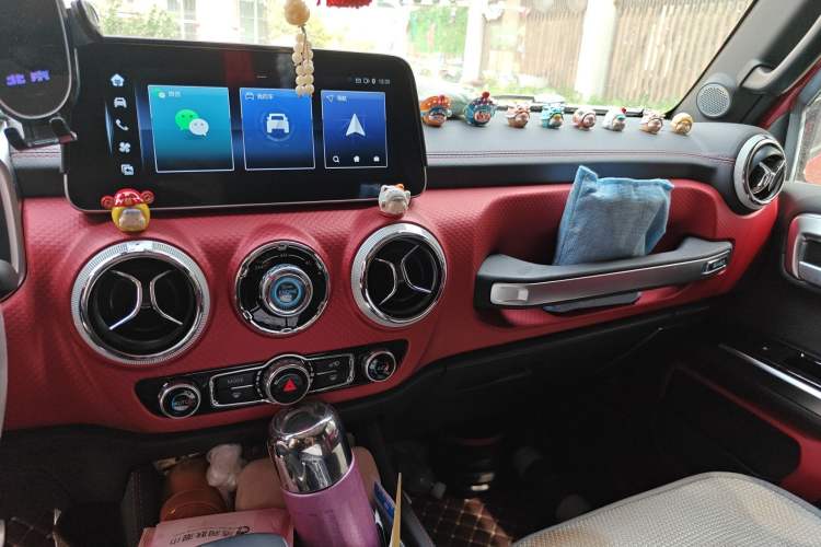 Used BAIC Off-Road BJ40 2022 2.0T Automatic Four-Wheel Drive Ring of the Tower Champion Edition Audio And AC Panel