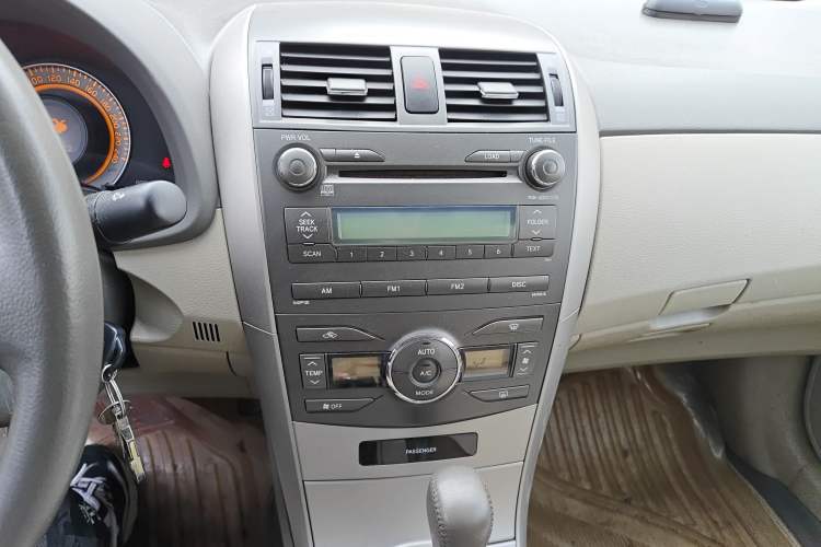 Used Toyota Corolla 2009 1.8L Automatic GLX-i Special Commemorative Edition Audio And AC Panel