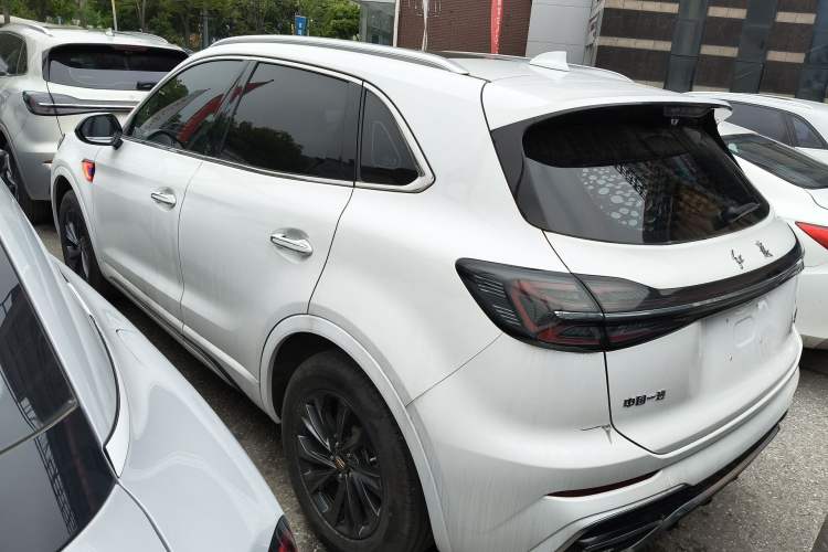 Used Hongqi HS5 2023 2.0T Qixiang Pro Edition Rear Left 45 Deg