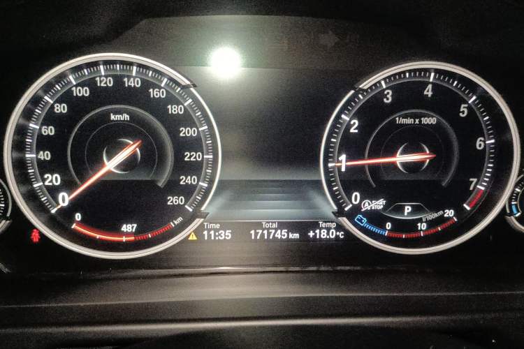 Used BMW X5 2017 xDrive35i Middle East Instrument Cluster