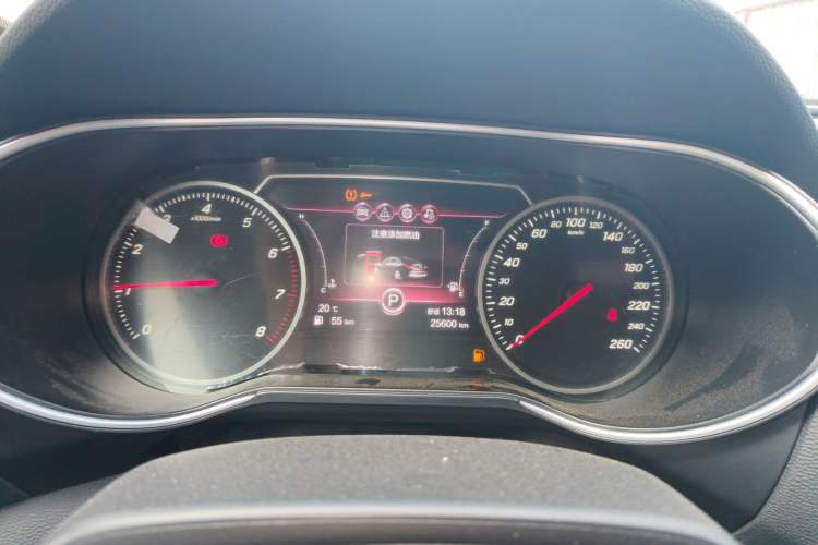 Used Hongqi H5 2022 Classic Model Facelift 1.5T DCT Qiyun Edition Instrument Cluster