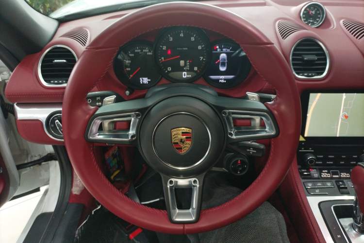 Used Porsche 718 2022 Boxster 2.0T Steering Wheel