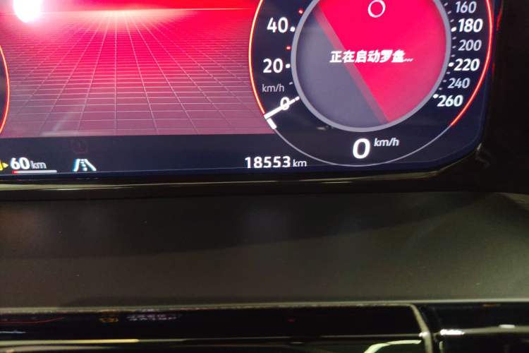 Used Volkswagen Teramont 2024 380TSI Four-Wheel Drive Prestige Luxury Edition Odometer Close Up