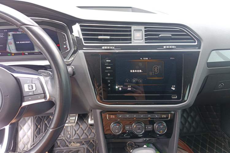 Used Volkswagen Tiguan L 2021 330TSI Automatic Two-Wheel Drive R-Line Enhanced Edition Audio And AC Panel