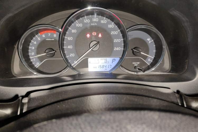 Used Toyota Levin 2017 Revised 185T CVT Elite Edition China V Standard Odometer Close Up