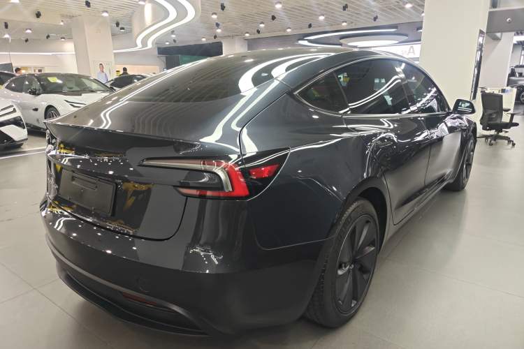 Used Tesla Model 3 2023 Long-Range All-Wheel-Drive Version Rear Right 45 Deg