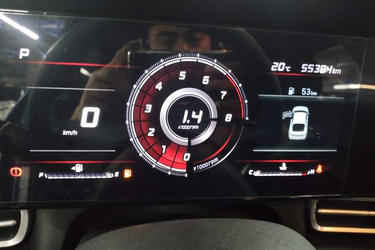 Used Hyundai Elantra 2022 1.5L CVT LUX Prestige Edition Instrument Cluster