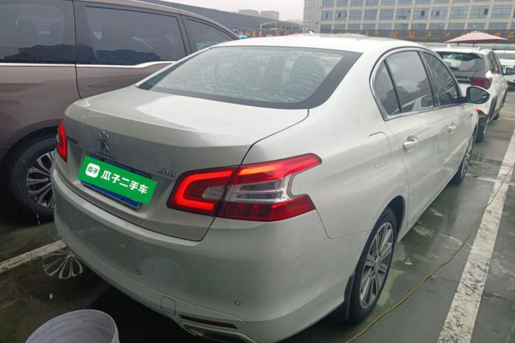 Used Peugeot 408 2016 1.6T Automatic Luxury Edition Rear Right 45 Deg