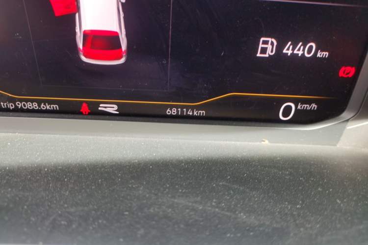 Used Volkswagen Tiguan L 2022 330TSI Automatic Two-Wheel Drive R-Line Enhanced Edition Odometer Close Up