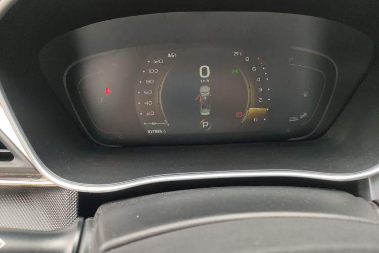 Used Geely Auto Binray 2018 14T CVT Binyi Edition Instrument Cluster