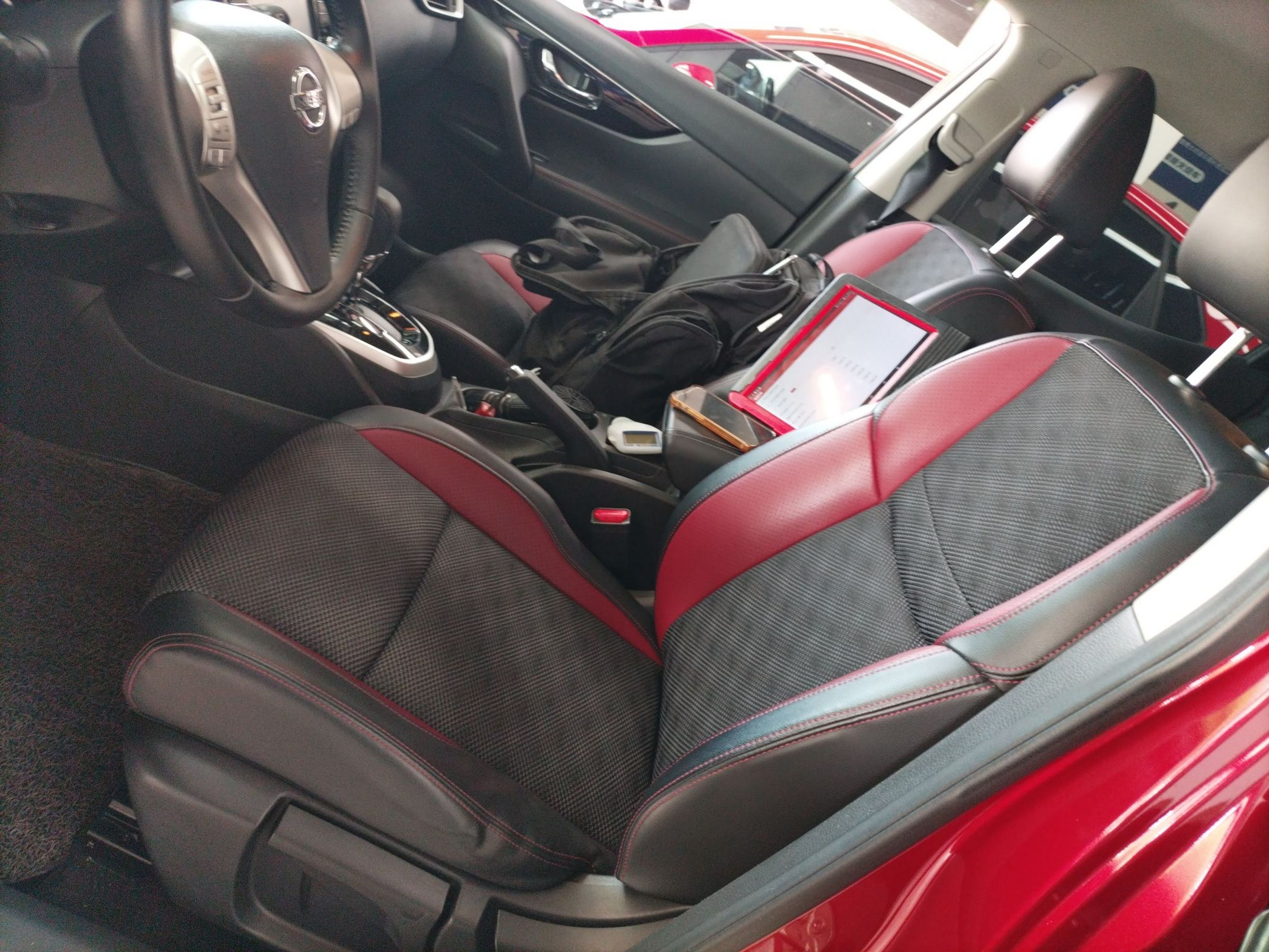 Avant de la voiture