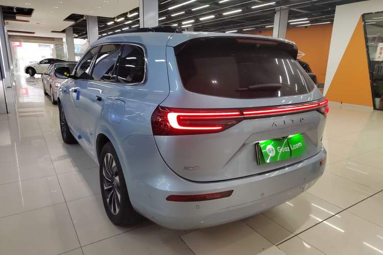 Used Hima AITO M7 2024 1.5T Intelligent Driving 4WD Max Edition 5 Seats Rear Left 45 Deg