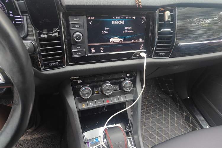 Used Skoda Kodiaq GT 2019 TSI330 Two-Wheel-Drive Luxury Edition China VI Standard Audio And AC Panel