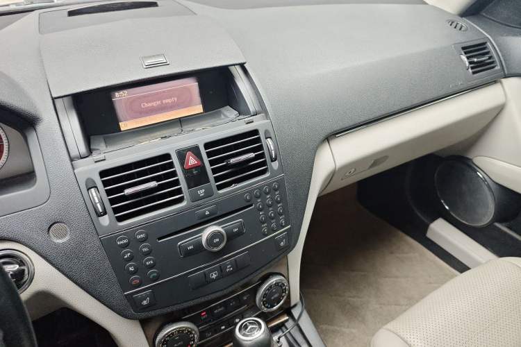 Used Mercedes-Benz C-Class 2008 C 230 Fashion Model Audio And AC Panel