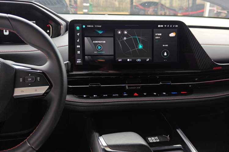 Used CHANGAN CS55PLUS 2024 3rd Generation 1.5T DCT Prestige Model Audio And AC Panel