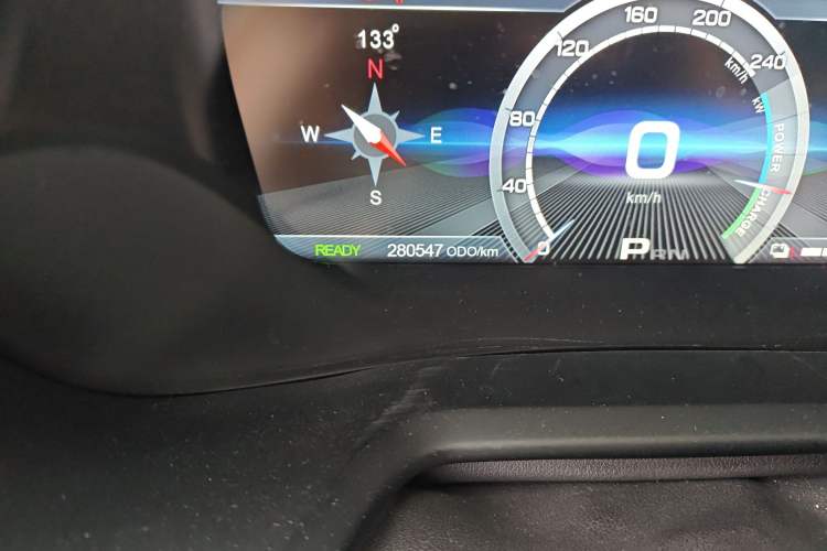 Used AION Trumpchi GE3 2018 530 Internet Premium Edition Odometer Close Up