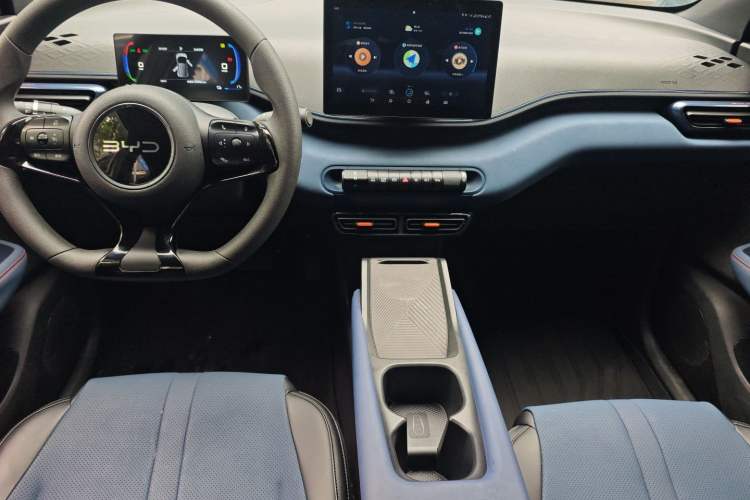 Used BYD Seagull 2024 Honor Edition 305km Dynamic Version Audio And AC Panel