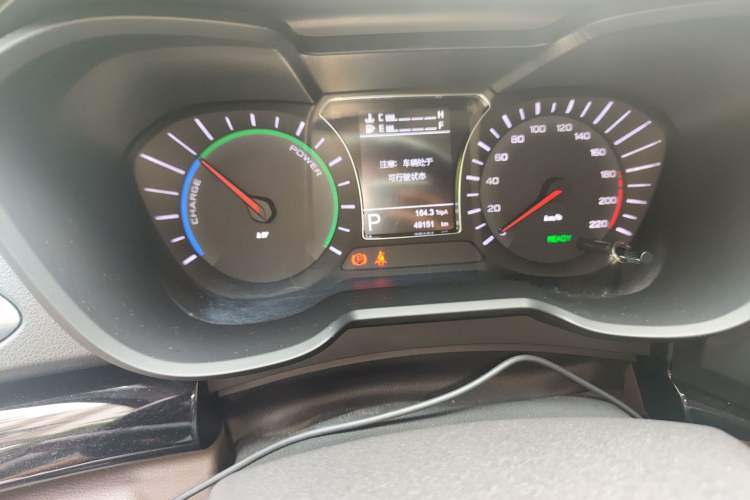 Used GAC Trumpchi GS4 New Energy 2019 1.5L PHEV Smart Enjoyment Version Odometer Close Up