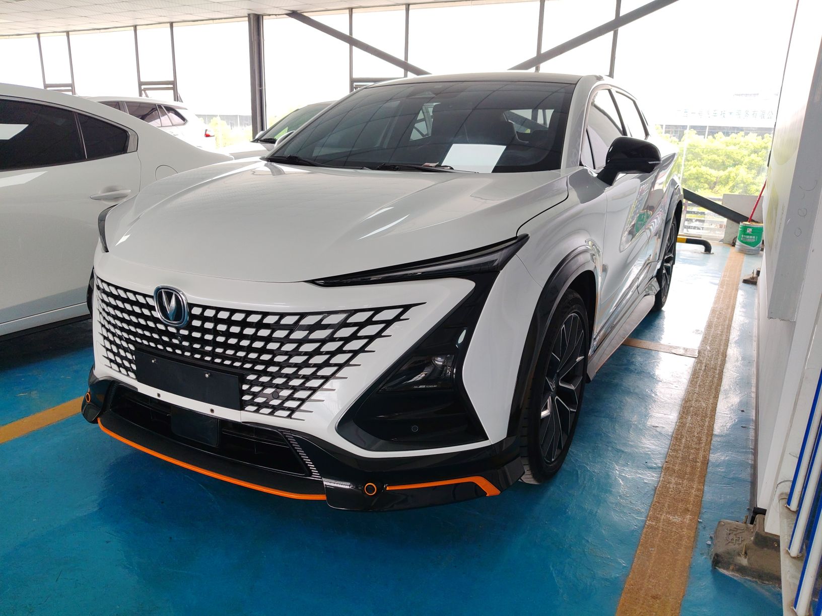 Parte inferior delantera