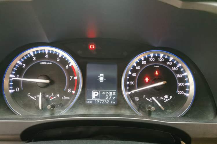 Used Toyota Highlander 2015 2.0T Four-Wheel Drive Luxury Edition 7-Seater Instrument Cluster