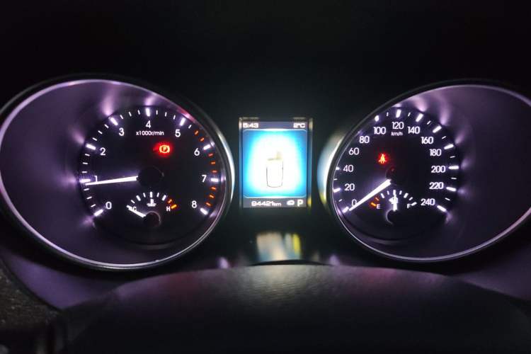 Used Haval H6 Coupe 2018 Blue Label 1.5T Automatic Two-Wheel Drive Luxury Model Instrument Cluster