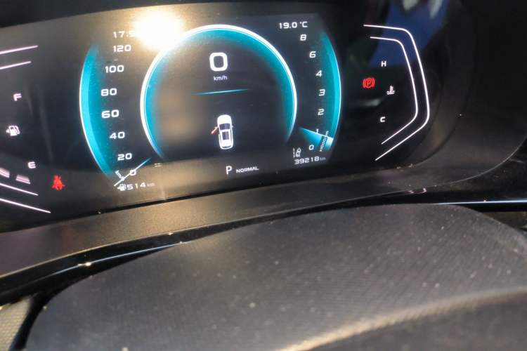 Used CHANGAN OSHAN X5 2021 1.5T DCT Flagship Edition Odometer Close Up