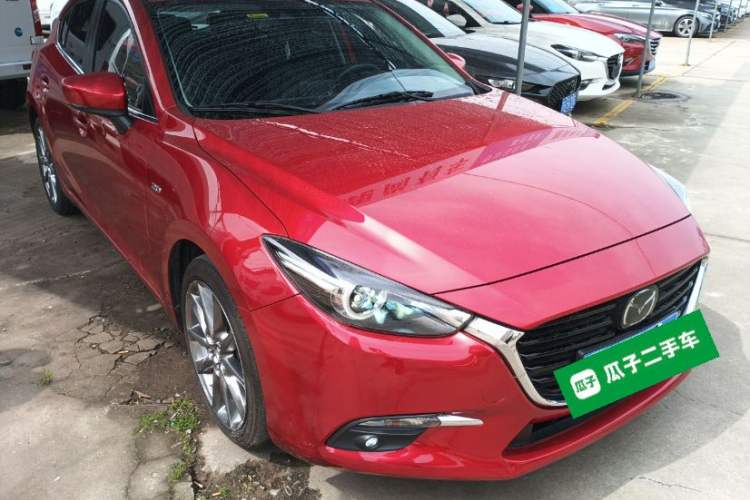 Used Mazda 3 Axela 2017 Hatchback 2.0L Automatic Sport Model China V Emission Standard Front Right 45 Deg