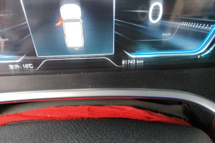 Used BAIC Off-Road BJ40 2020 2.0T Automatic Four-Wheel Drive Urban Hunter Edition Chivalrous Type Odometer Close Up